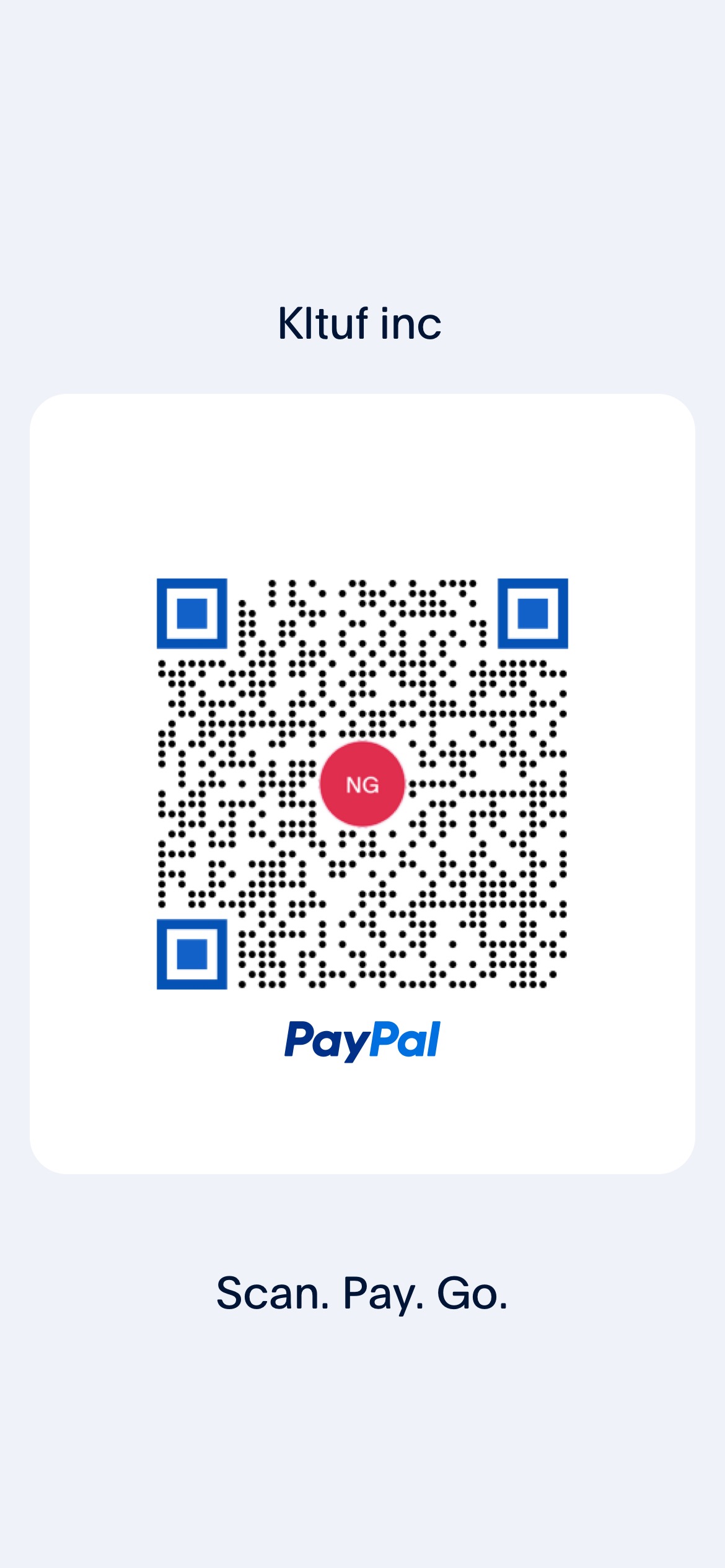 PayPal QR Code